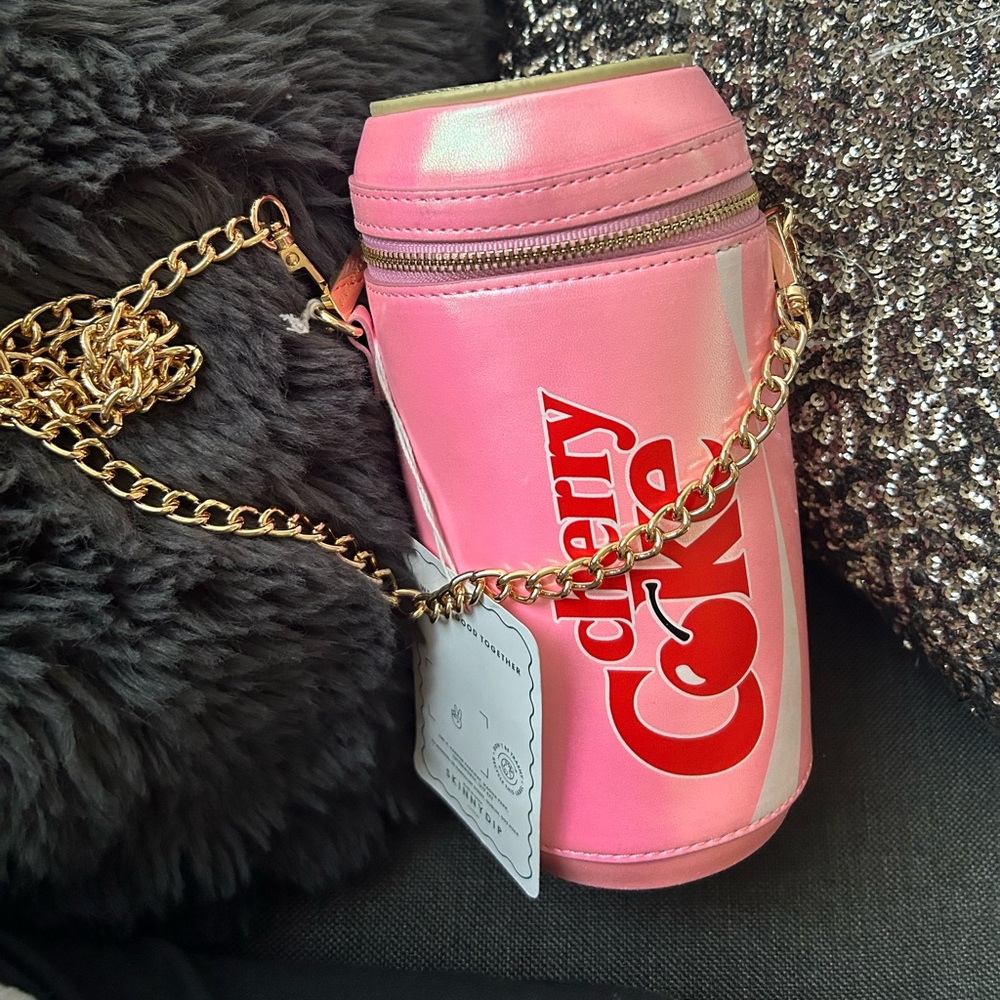 Cherry coke bag pink